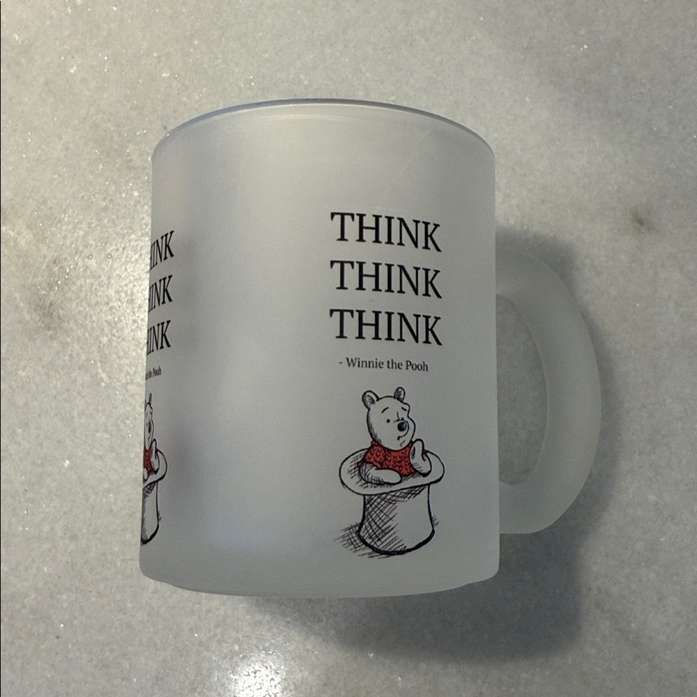 Frosted Winnie the Pooh Mug
